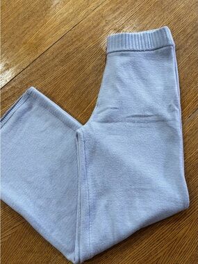 Gilly Hicks Lavender Wide-Leg Knit Pants